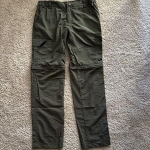 Women's Olive Wide Leg Pants
